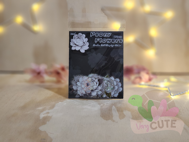 Stickers Flores Blancas 5