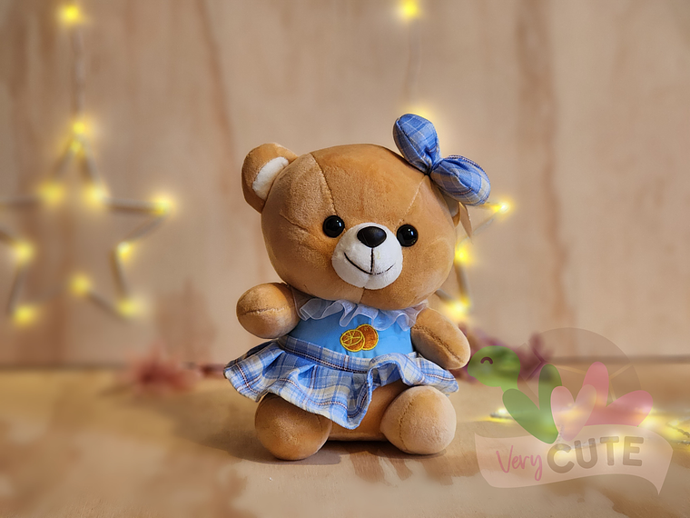 Peluche Osita con Vestido 2