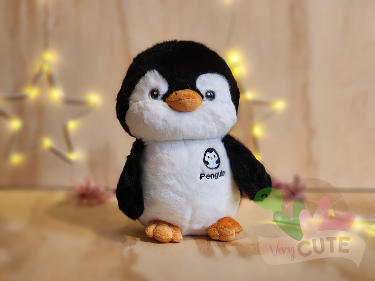 Peluche Pinguïno con Bordado 1