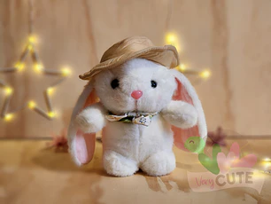 Peluche Conejito con Gorrito