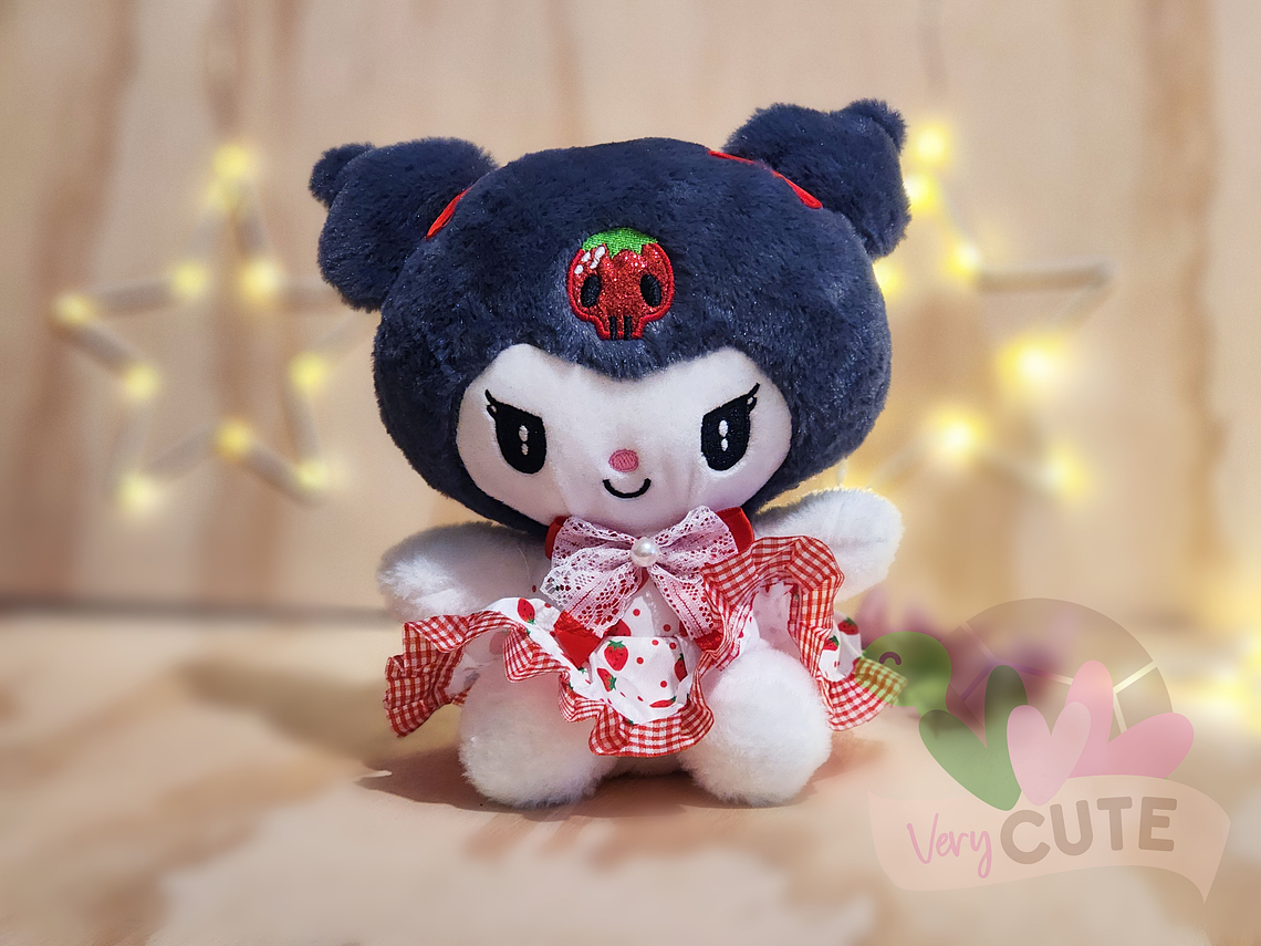 Peluche Personajes Sanrio - Trajes con Frutilla 1
