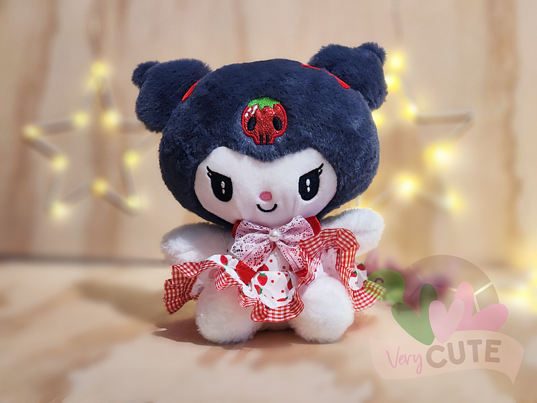 Peluche Personajes Sanrio - Trajes con Frutilla 1
