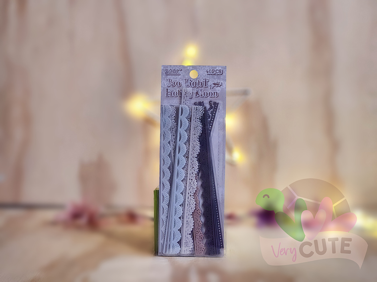 Set Cintas Decorativas - 40 Piezas 7