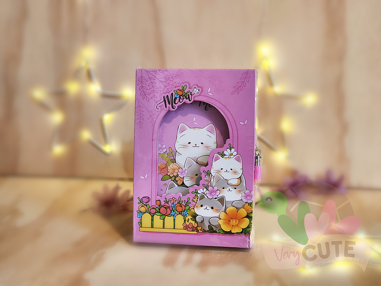 Dario de Vida con Candado - Gatitos 3