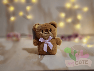 Llavero Peluche Osito con Cinta