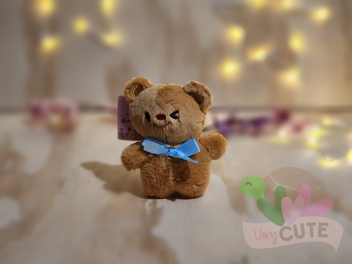 Llavero Peluche Osito con Cinta 2