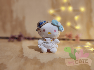 Llavero Peluche Hello Kitty con Gorrito