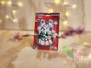 Mini Gomas de Borrar - Sushi