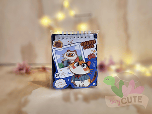 Mini Libreta con Gatitos 