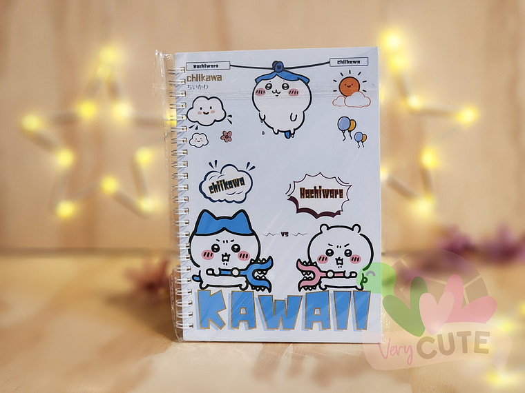 Libreta Chiikawa con Espiral - Varios Diseños 1