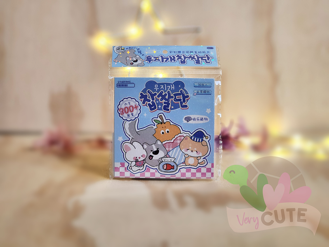 Set Stickers Animalitos - 300 Stickers 1