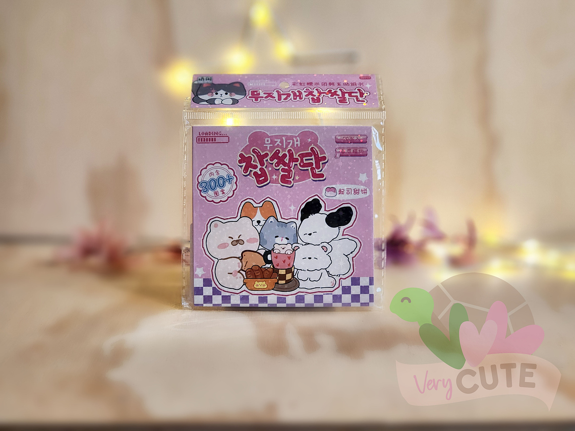 Set Stickers Animalitos - 300 Stickers 4