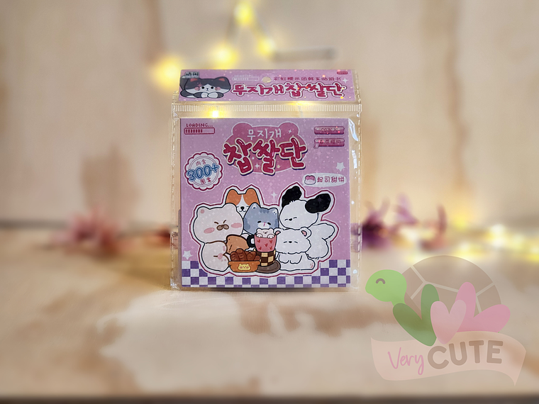 Set Stickers Animalitos - 300 Stickers 4