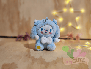 Llavero Peluche - Pesonajes Sanrio con Pijama