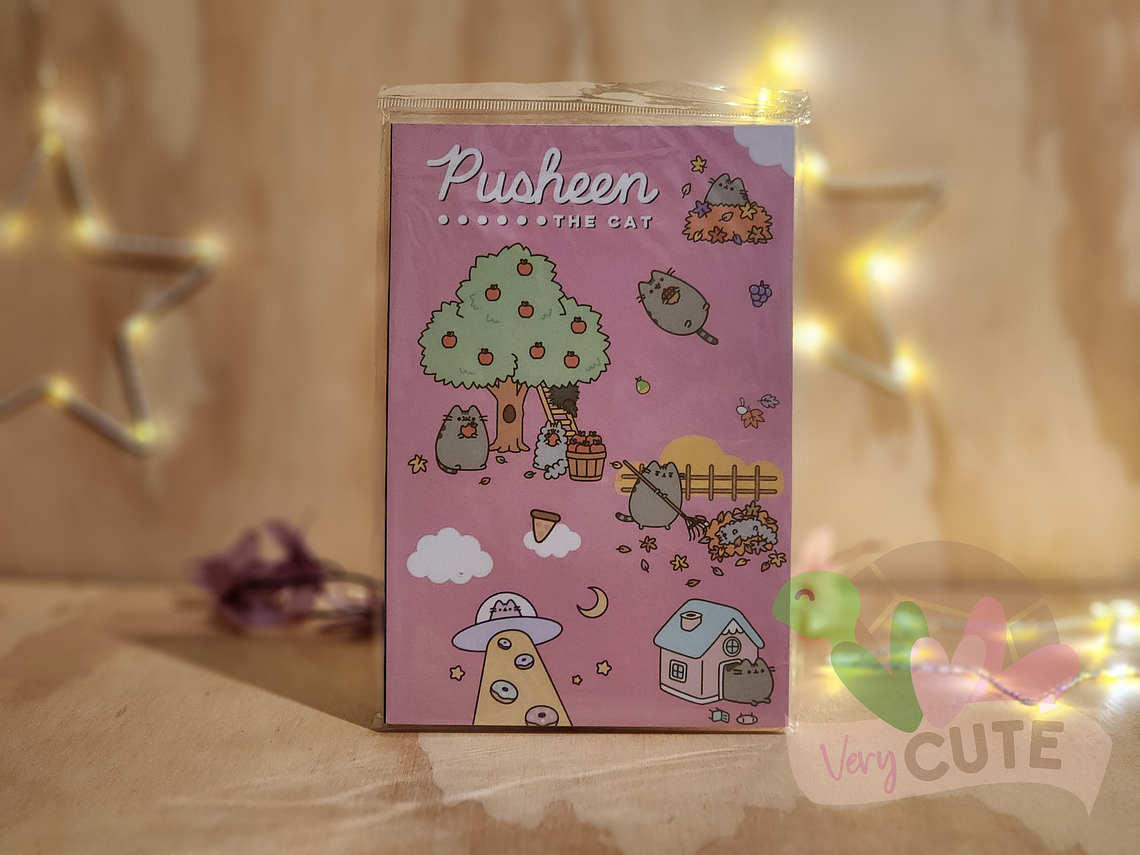 Libreta Pusheen - Hojas con Lineas 2