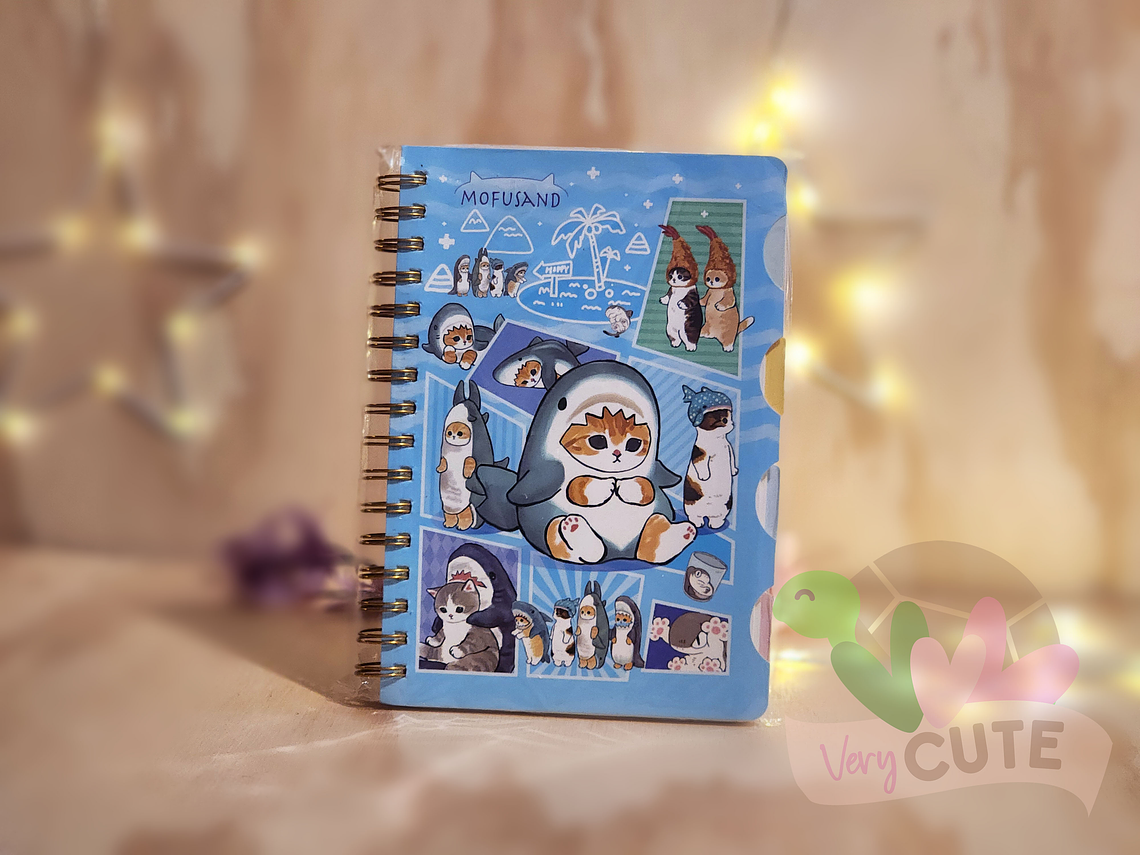 Libreta con Separadores - Mofusand 4