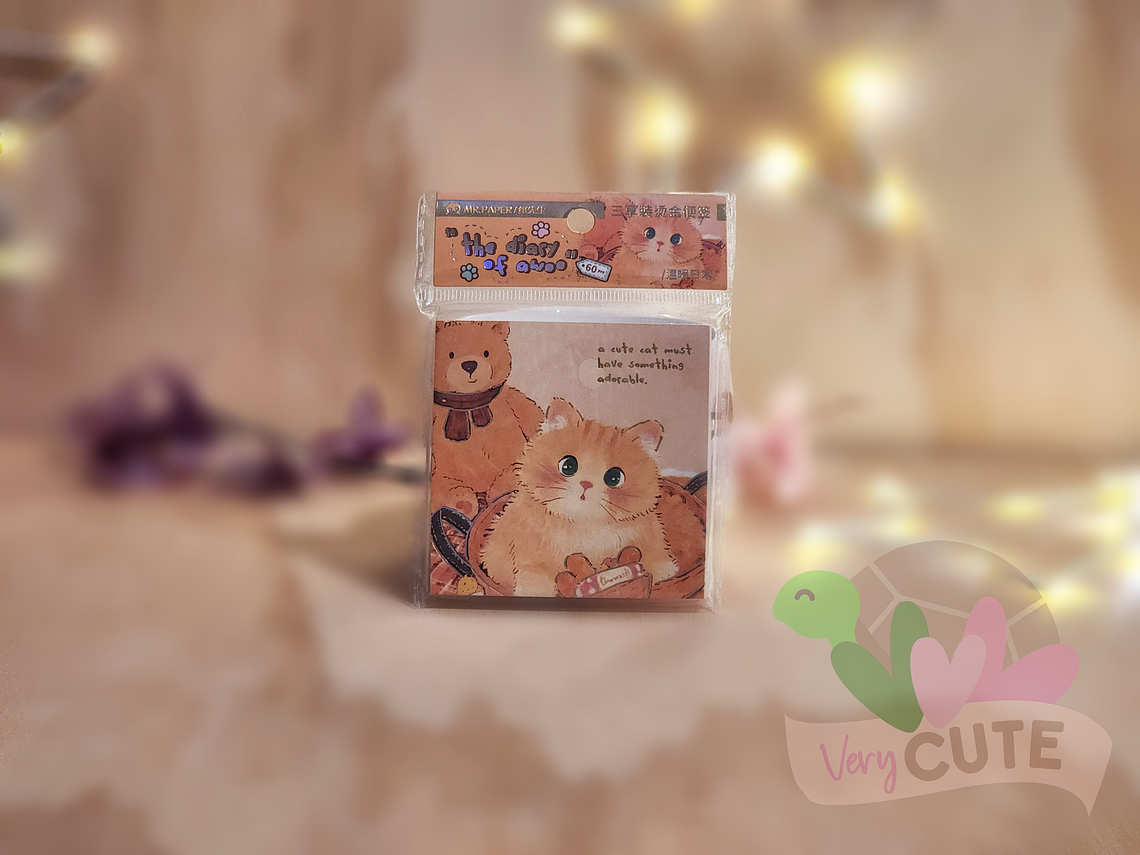 Taco Notitas Gatitos - The diary of Awoo 2