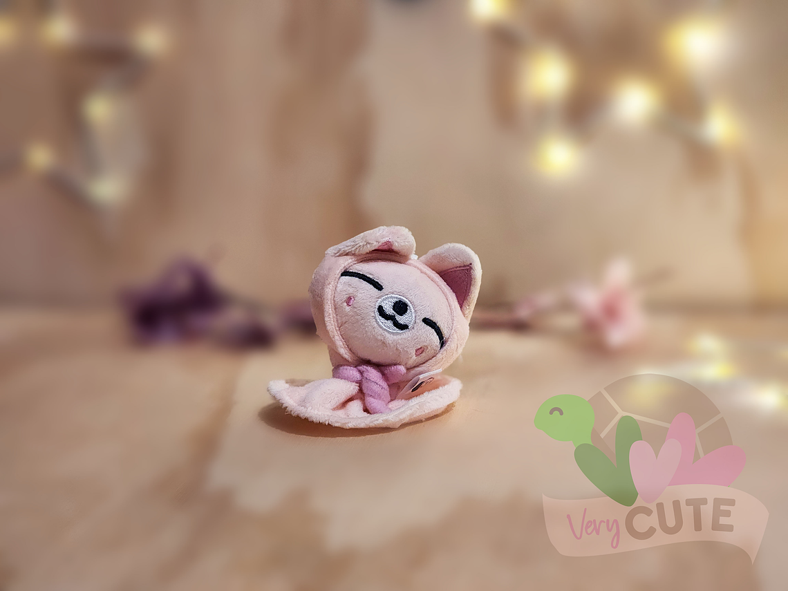 Llavero Peluche Skzoo Stray Kids - Ghost 1