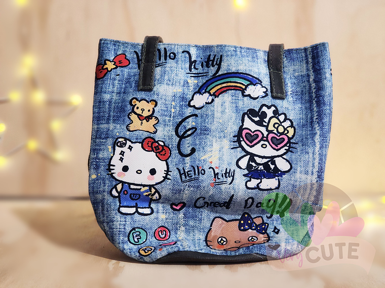 Bolso Mezclilla -  Hello Kitty 1