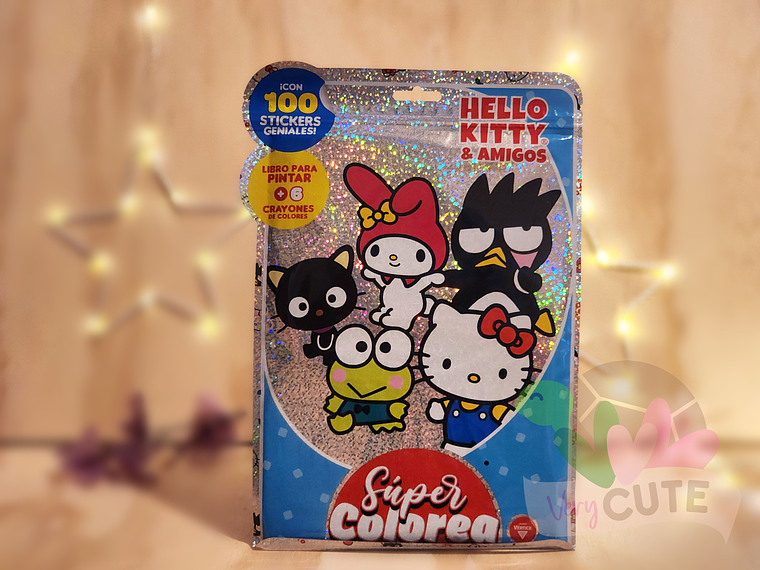 Libro para Colorear Super Colorea – con Stickers y Crayones 1