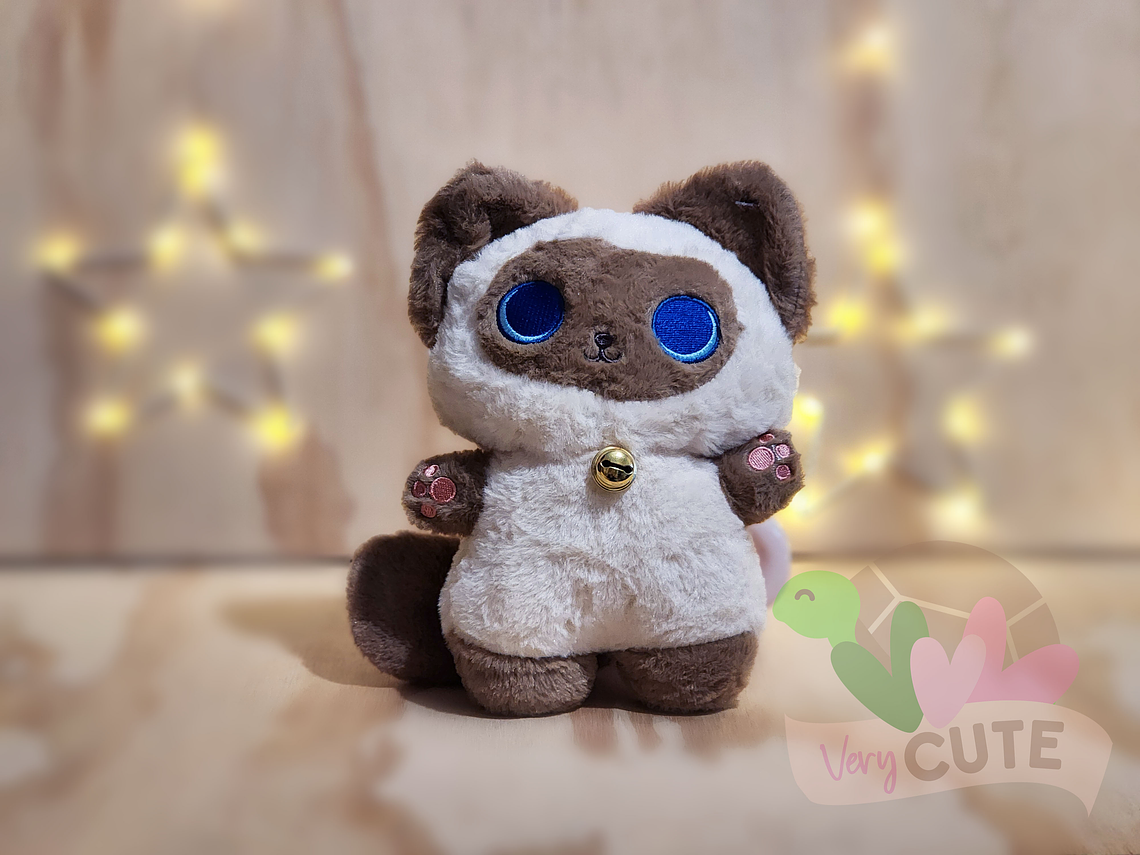 Peluche Gatito Siamés 1