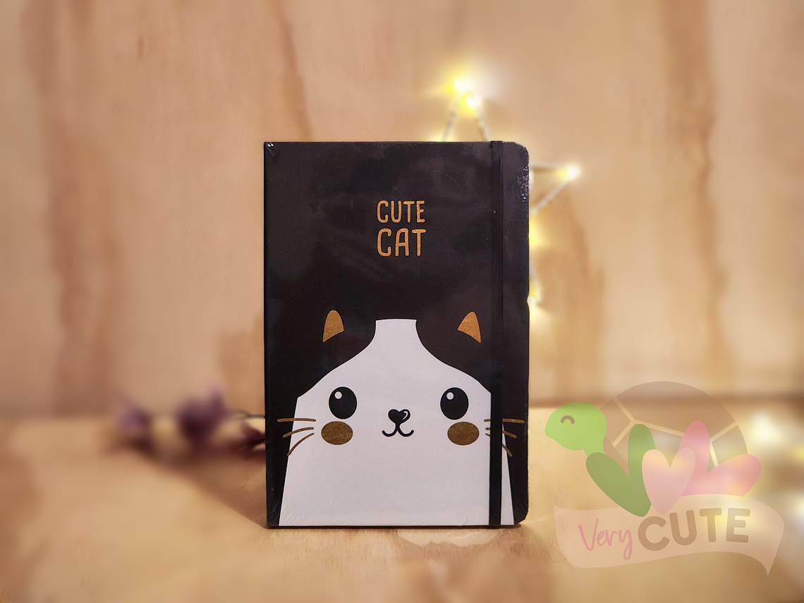 Libreta Cute Cat - Tapa Dura 1