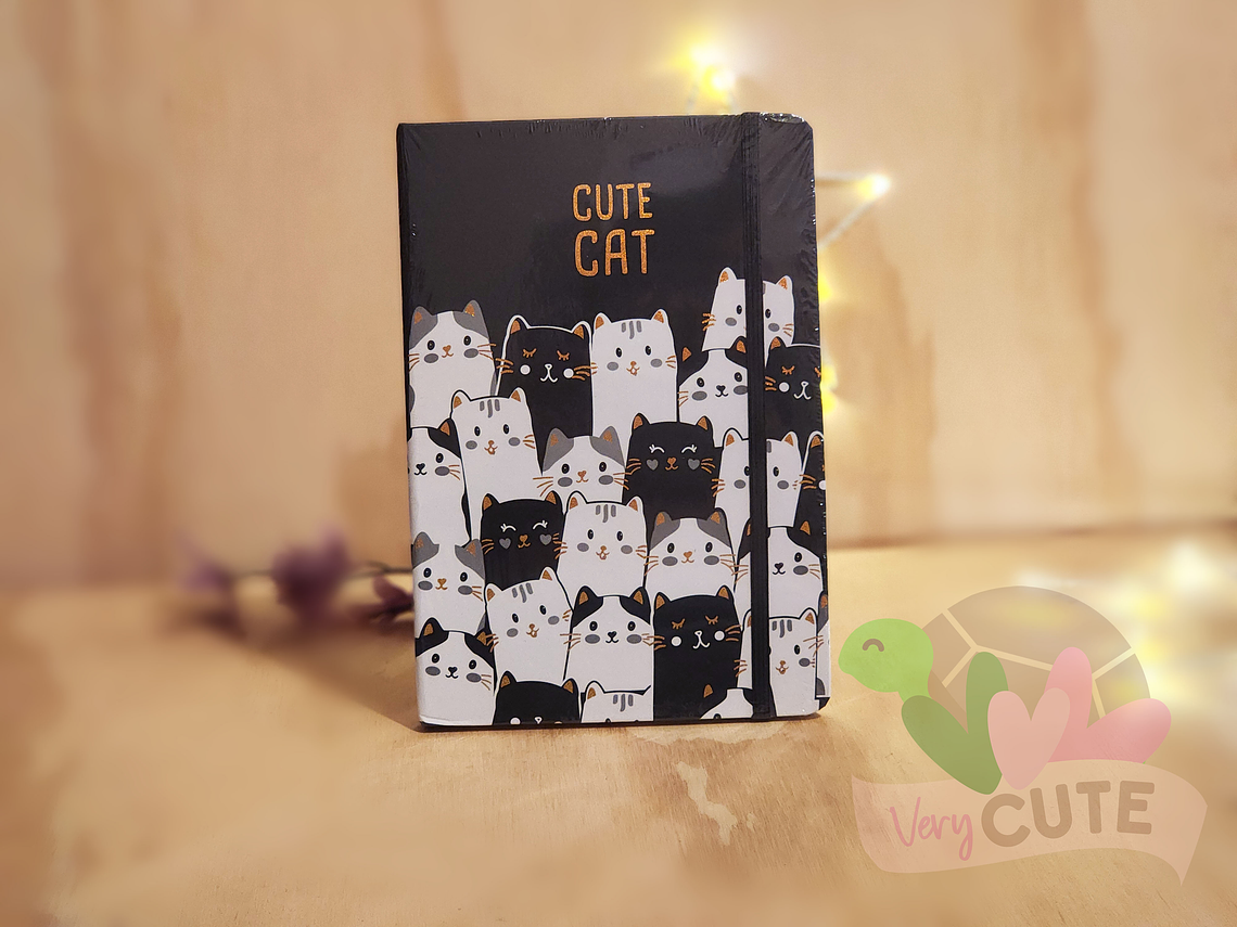 Libreta Cute Cat - Tapa Dura 2
