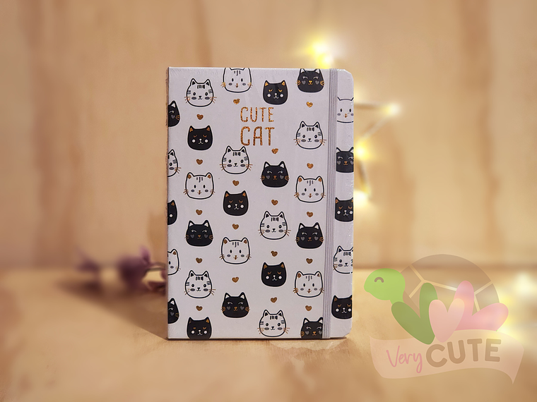 Libreta Cute Cat - Tapa Dura 3