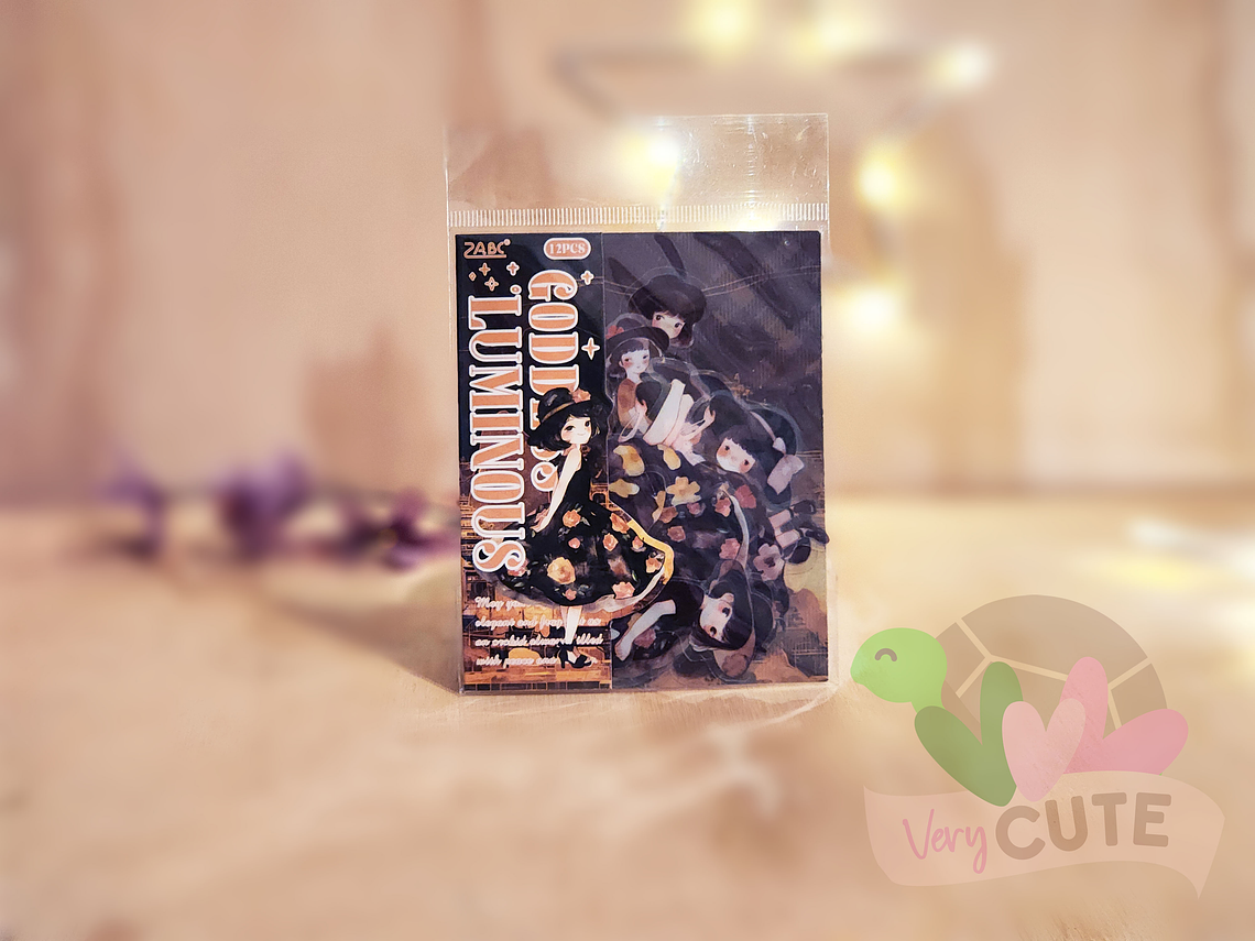 Stickers Series Exquisite Girl 4