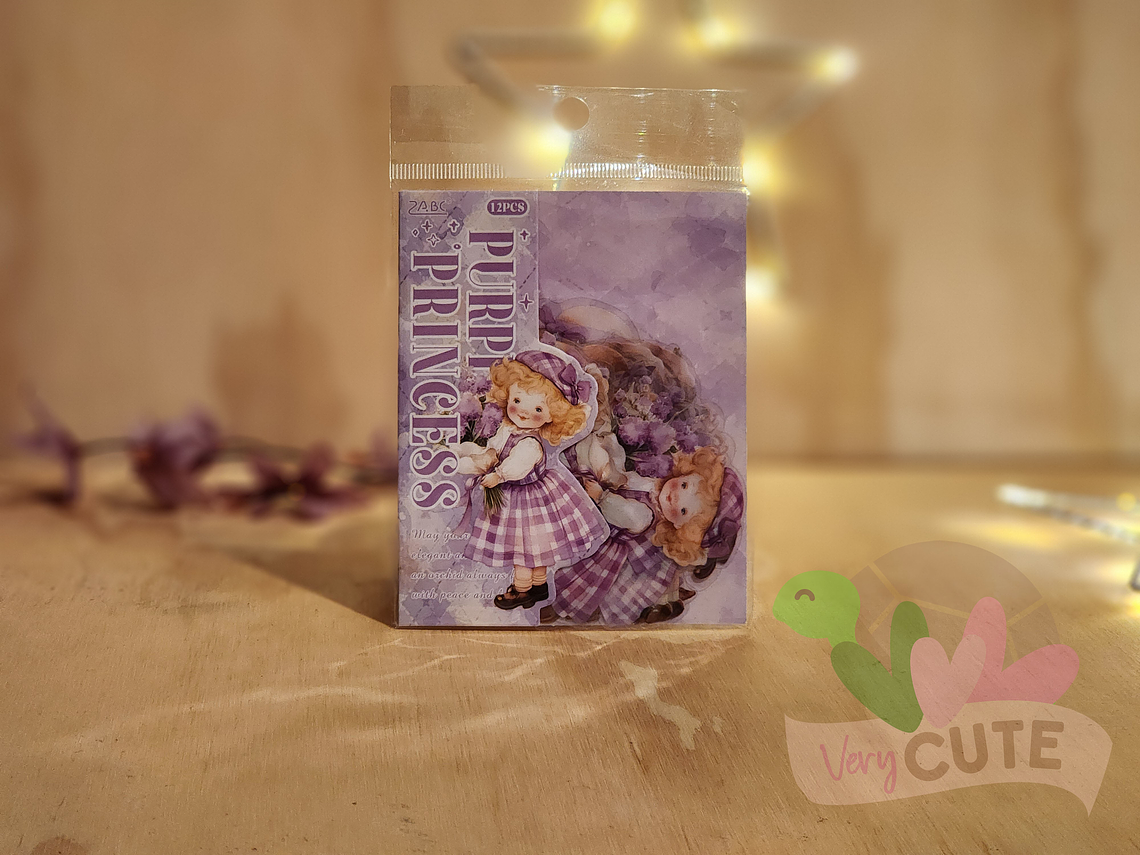 Stickers Series Exquisite Girl 6