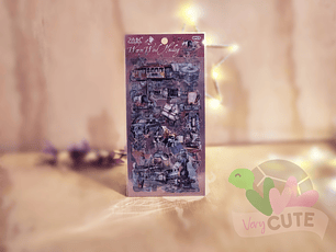 Sticker Vintage Series – Aesthetic & Retro