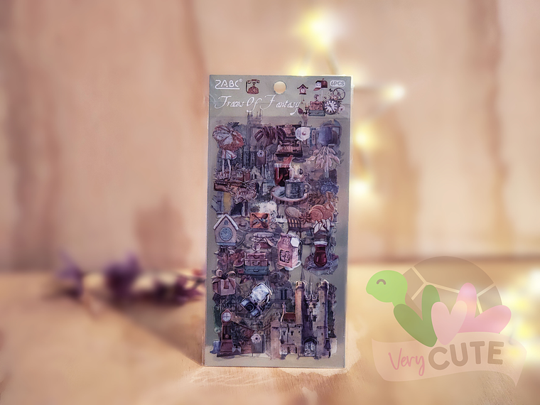 Sticker Vintage Series – Aesthetic & Retro 4