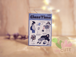 Libro Stickers University Girl Series