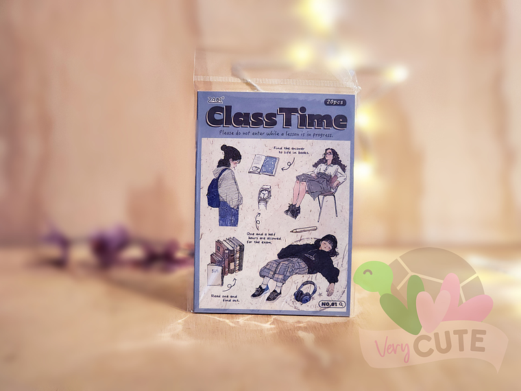 Libro Stickers University Girl Series 1