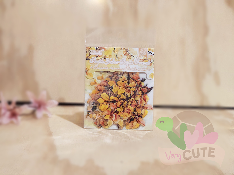 Stickers Rama de Hojitas Vintage – Deco Natural Aesthetic 5