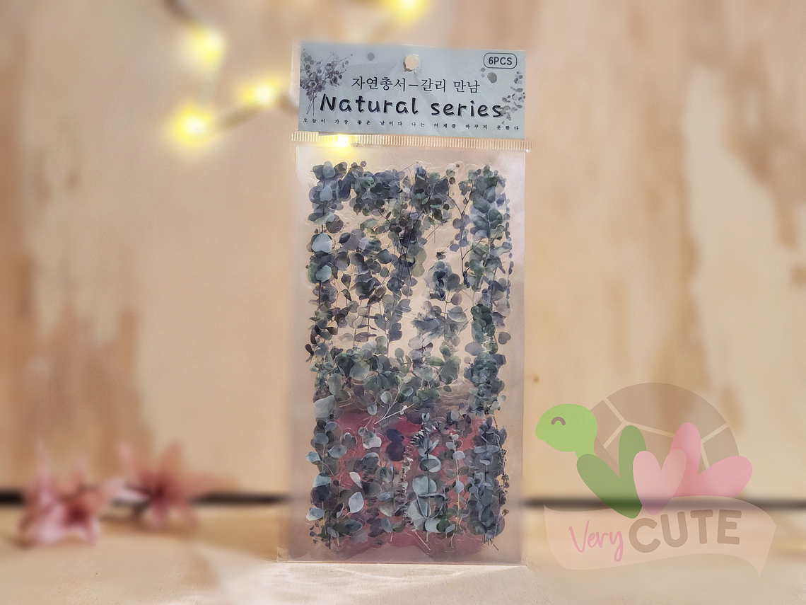 Stickers Flores Naturales – Natural Series Aesthetic 1