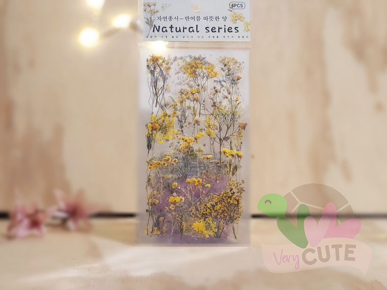Stickers Flores Naturales – Natural Series Aesthetic 5