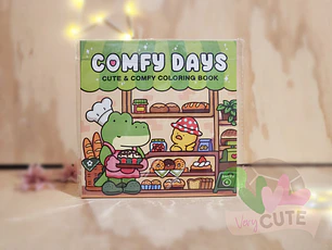 Libro de Colorear - Diseños Cozy Art