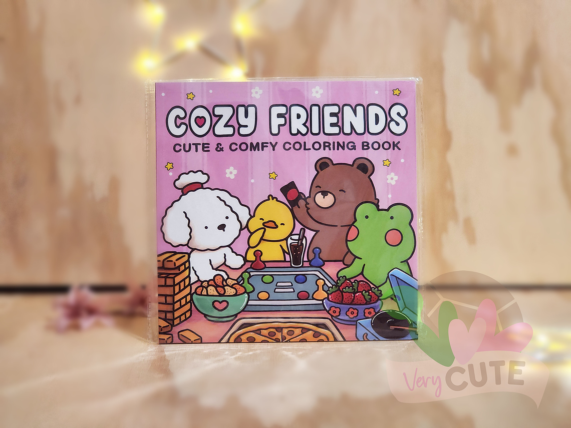 Libro de Colorear - Diseños Cozy Art 2