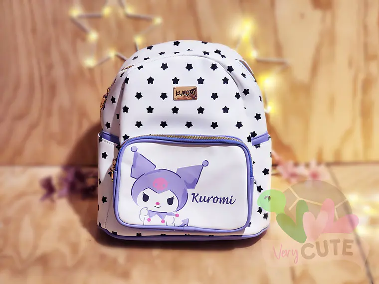 Mochila Simil Cuero - Kuromi 2