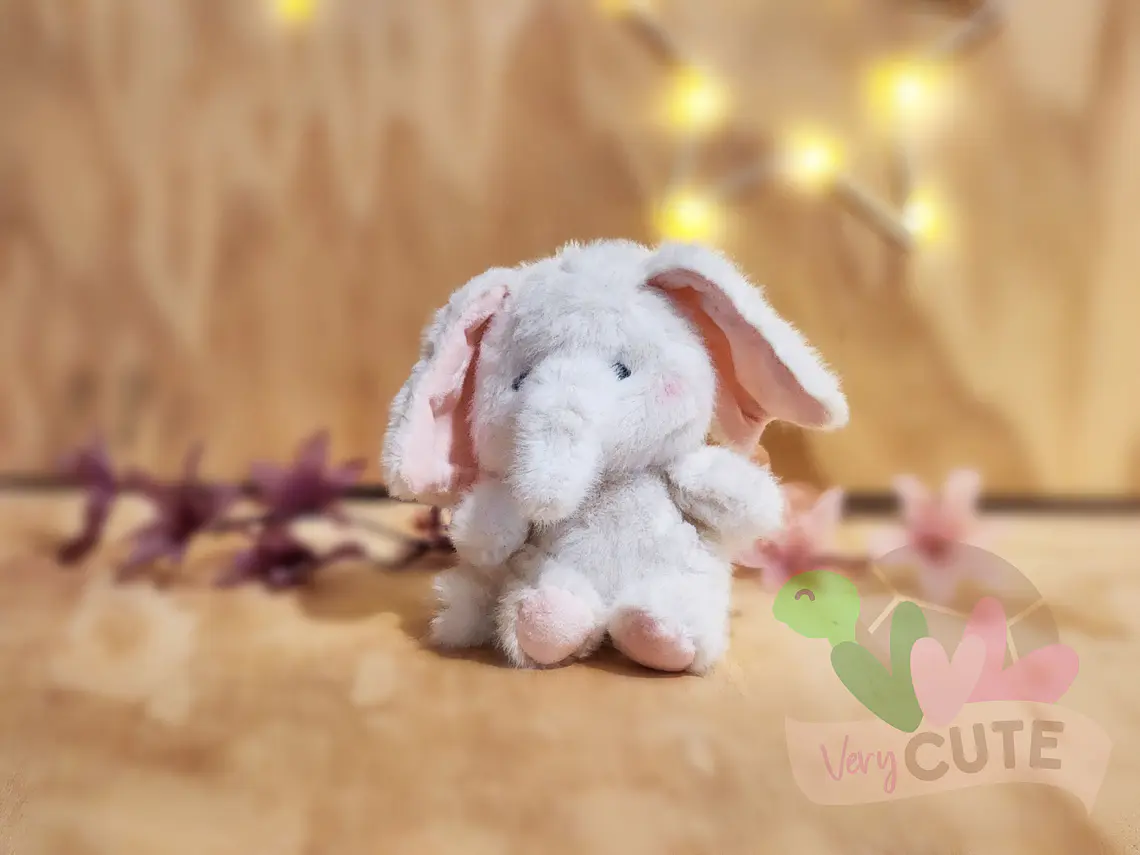 Llavero Peluche Elefantito 1