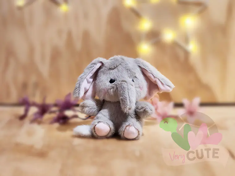 Llavero Peluche Elefantito 3