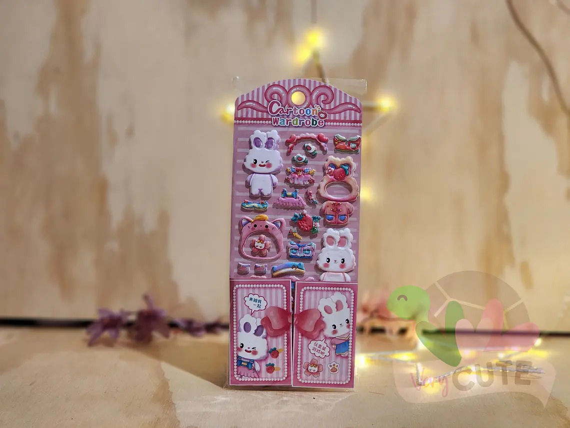 Stickers - Cartoon Wardrobe 3