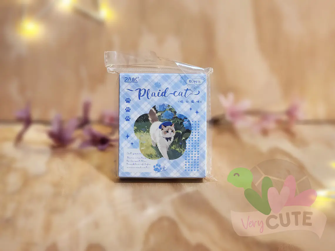 Caja Stickers Gatito 1