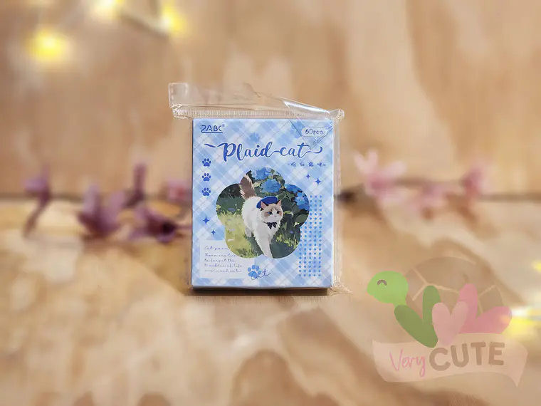 Caja Stickers Gatito 1