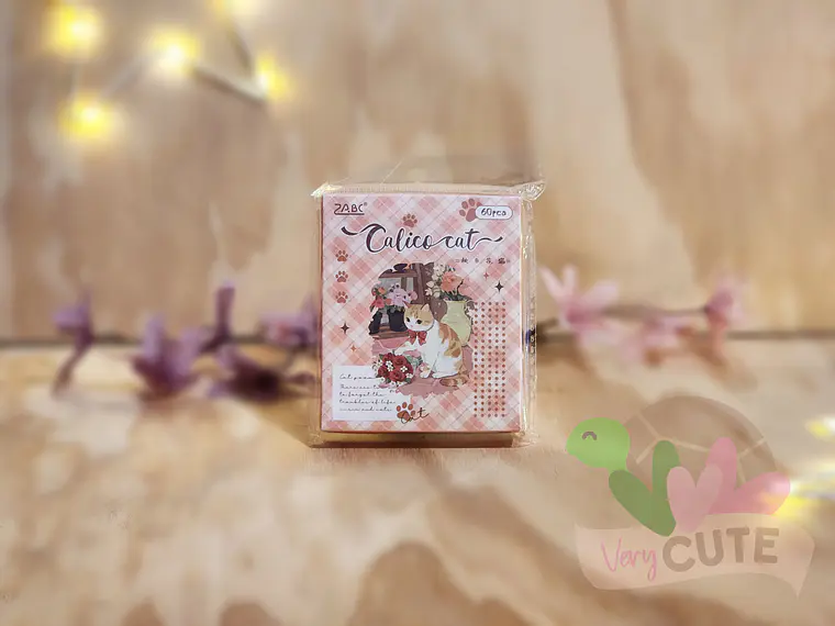 Caja Stickers Gatito 2