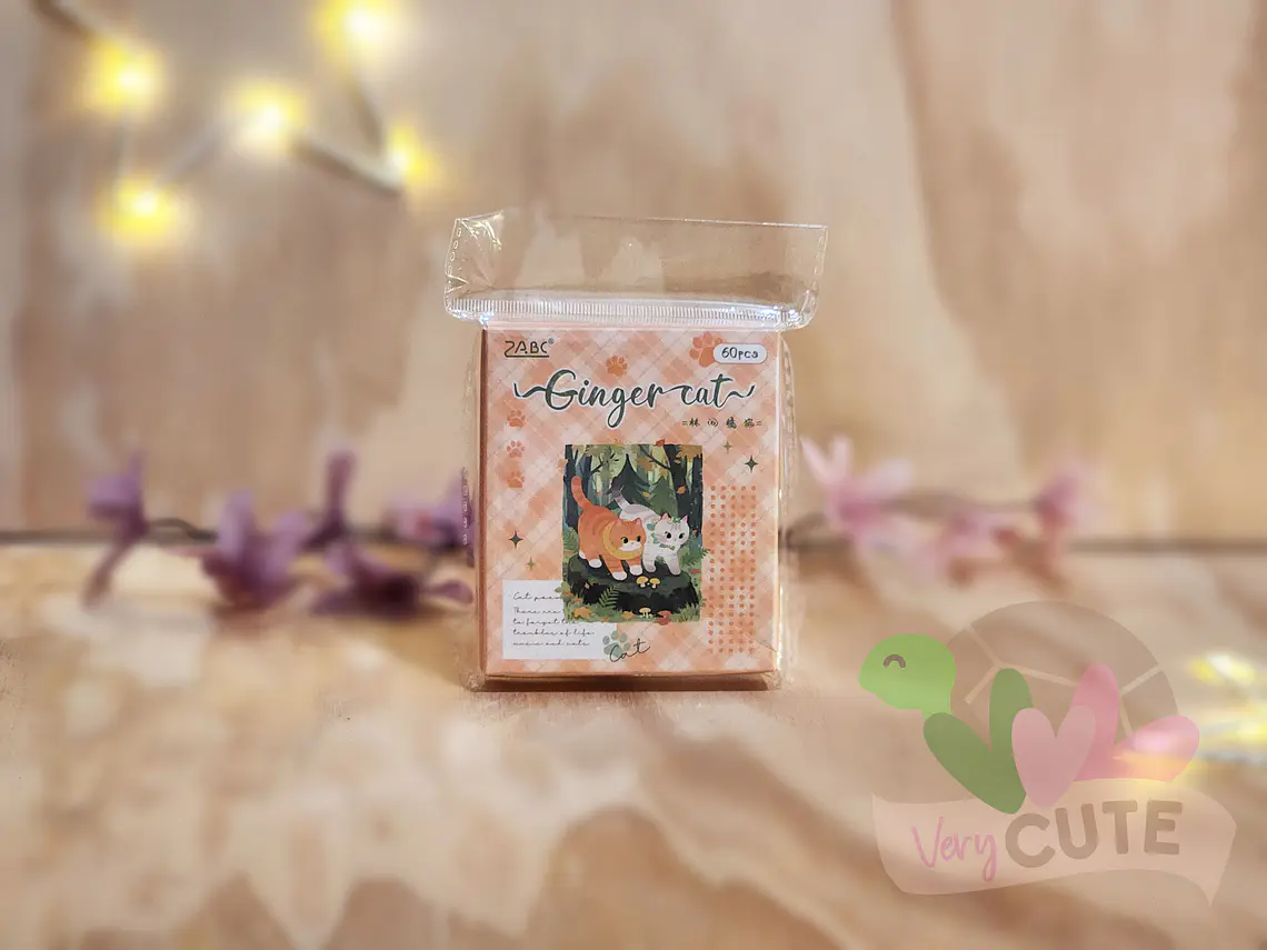 Caja Stickers Gatito 3