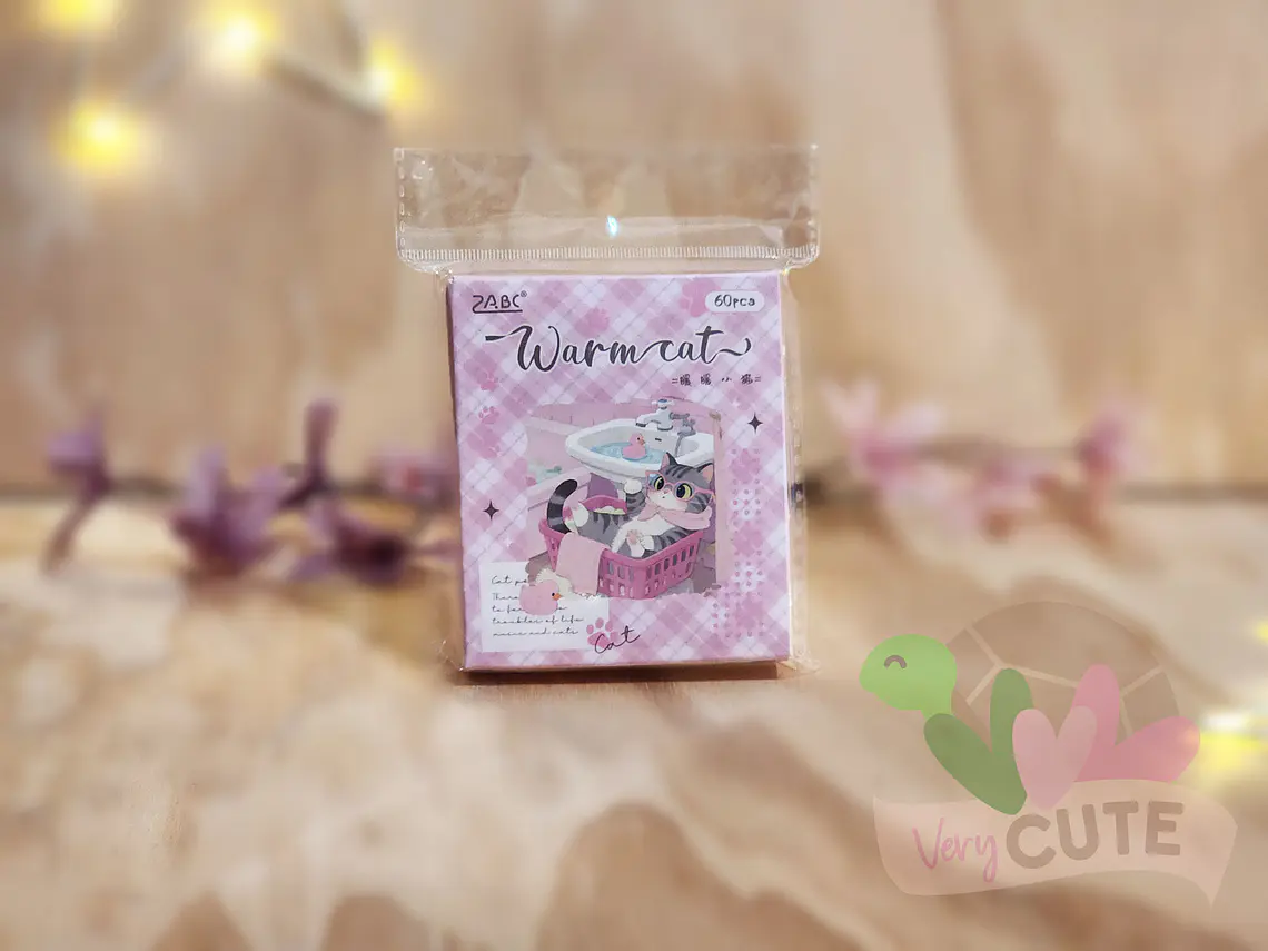 Caja Stickers Gatito 4