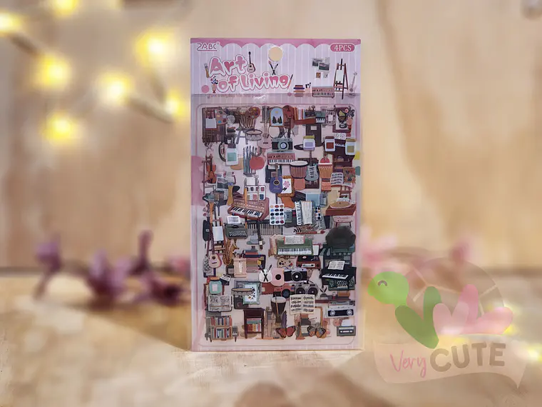 Stickers Lovely Scene 4