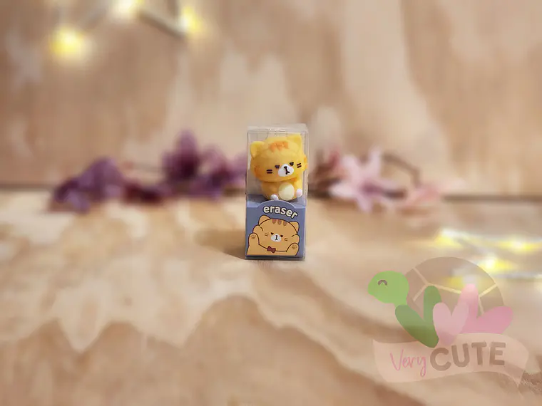 Goma de borrar 3D Gatito 2